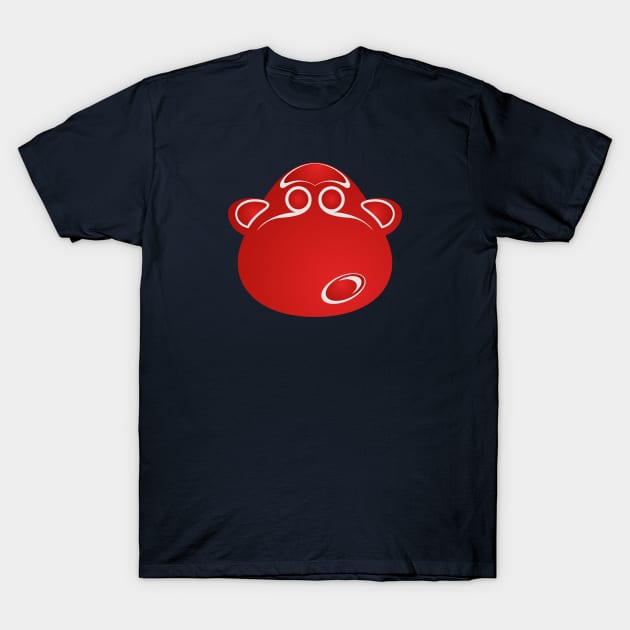 Funny Cartoon Monkey T-Shirt by Toogoo